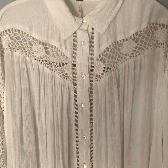Free People Katie Bird Button Down - Picture 14 of 16
